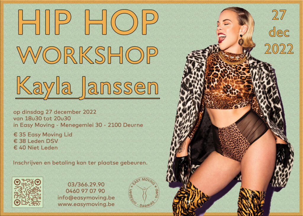 Workshop Hip Hop - Kayla Janssen
